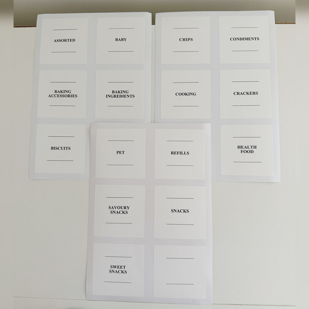 Large Storage Containers Perfect Pantries Project 6 pieces plus comp