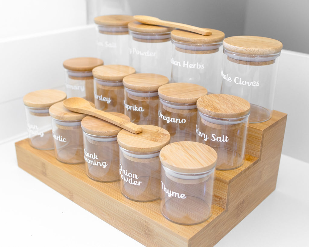 Herb & Spice Perfect Pantries Project - 17 pieces plus Complimentary Labels - Perfect Pantries Project