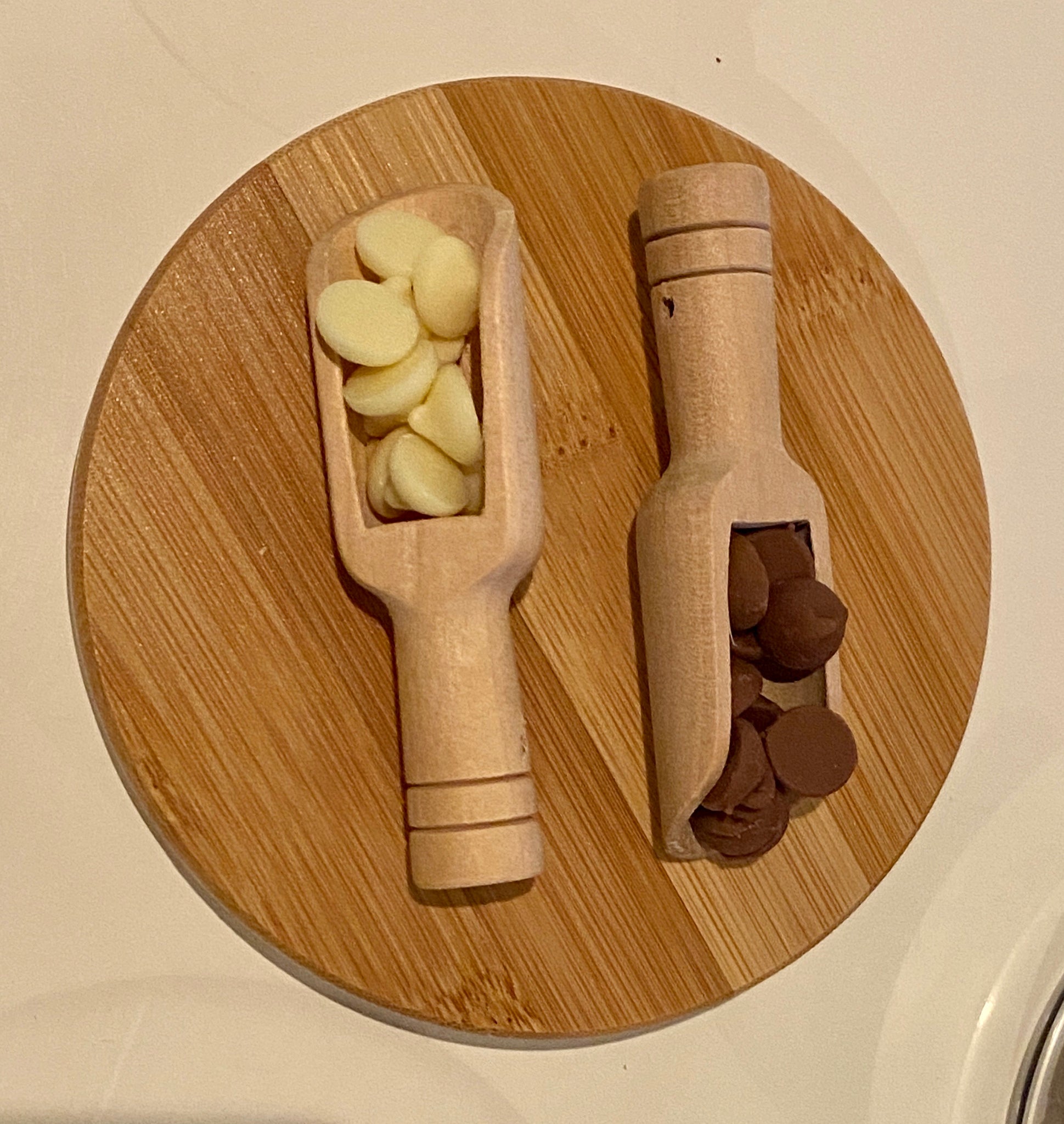 Natural Wooden Scoops