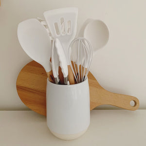 Two Tone Utensil Holder