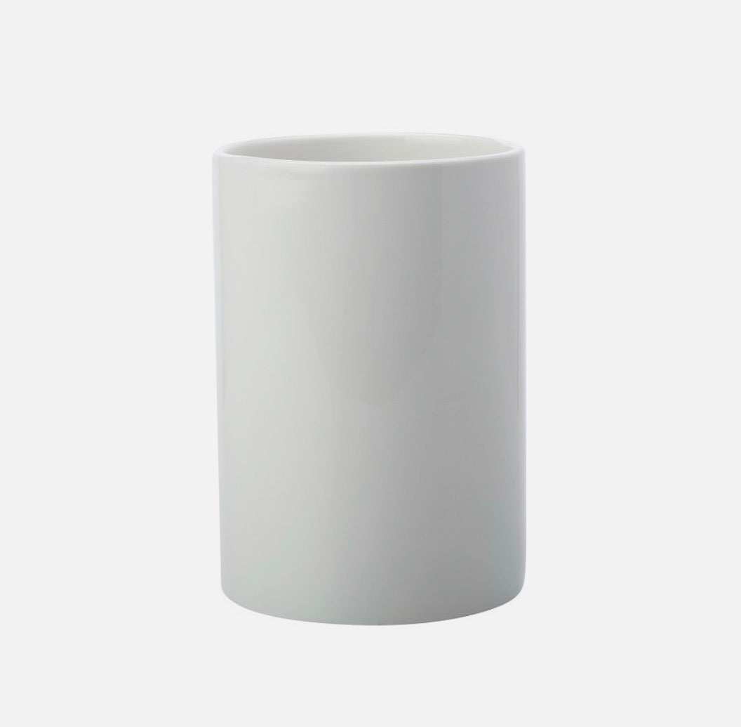 White Utensil Holder